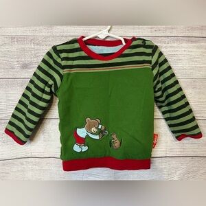 Sigikid Reversible Long Sleeve Shirt German Brand Size 2Y